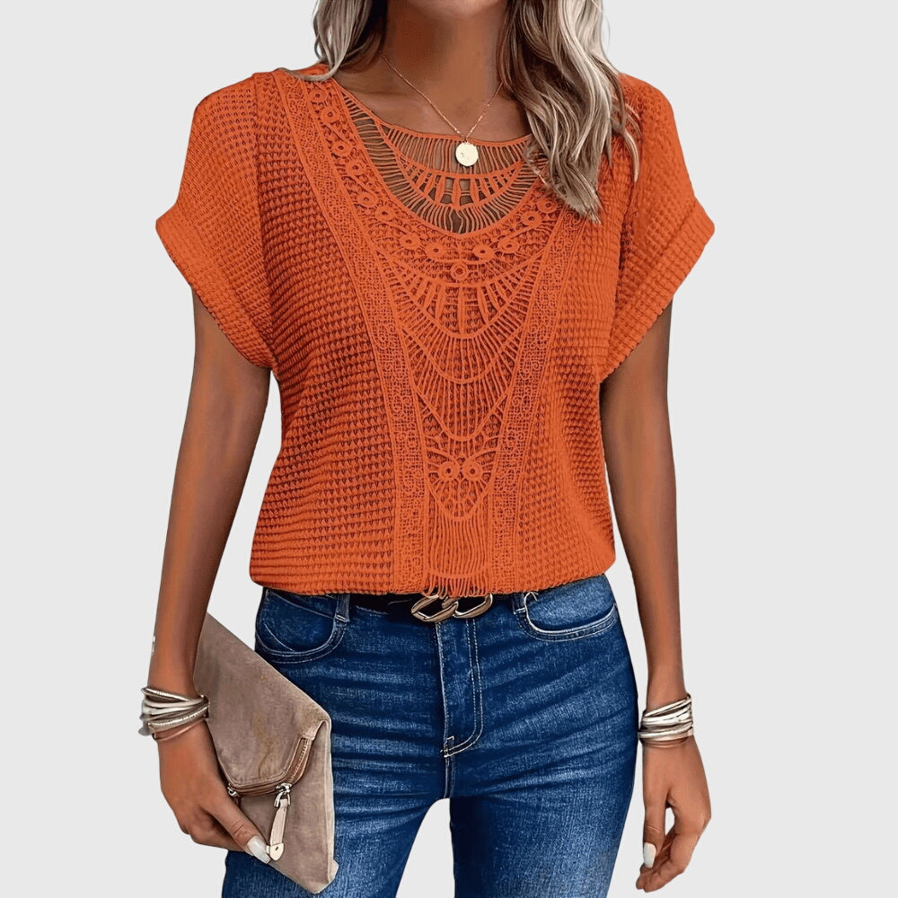 Pearl | Women's Elegant Ibiza Style Blouse