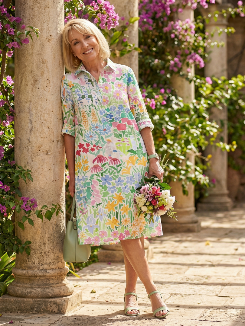 Leontine | Floral Day Dress
