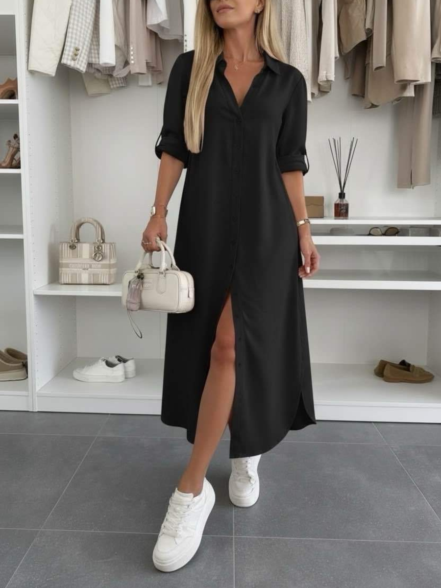 Jenna | Oversized Shirt Dress