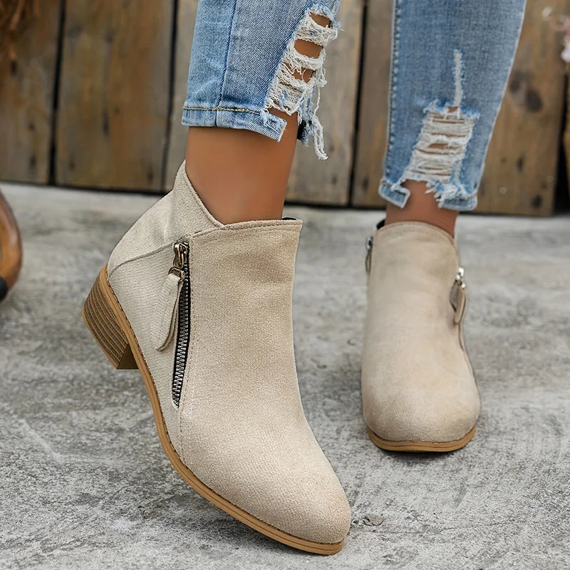 Azeya - Premium Leather Orthopedic Boots