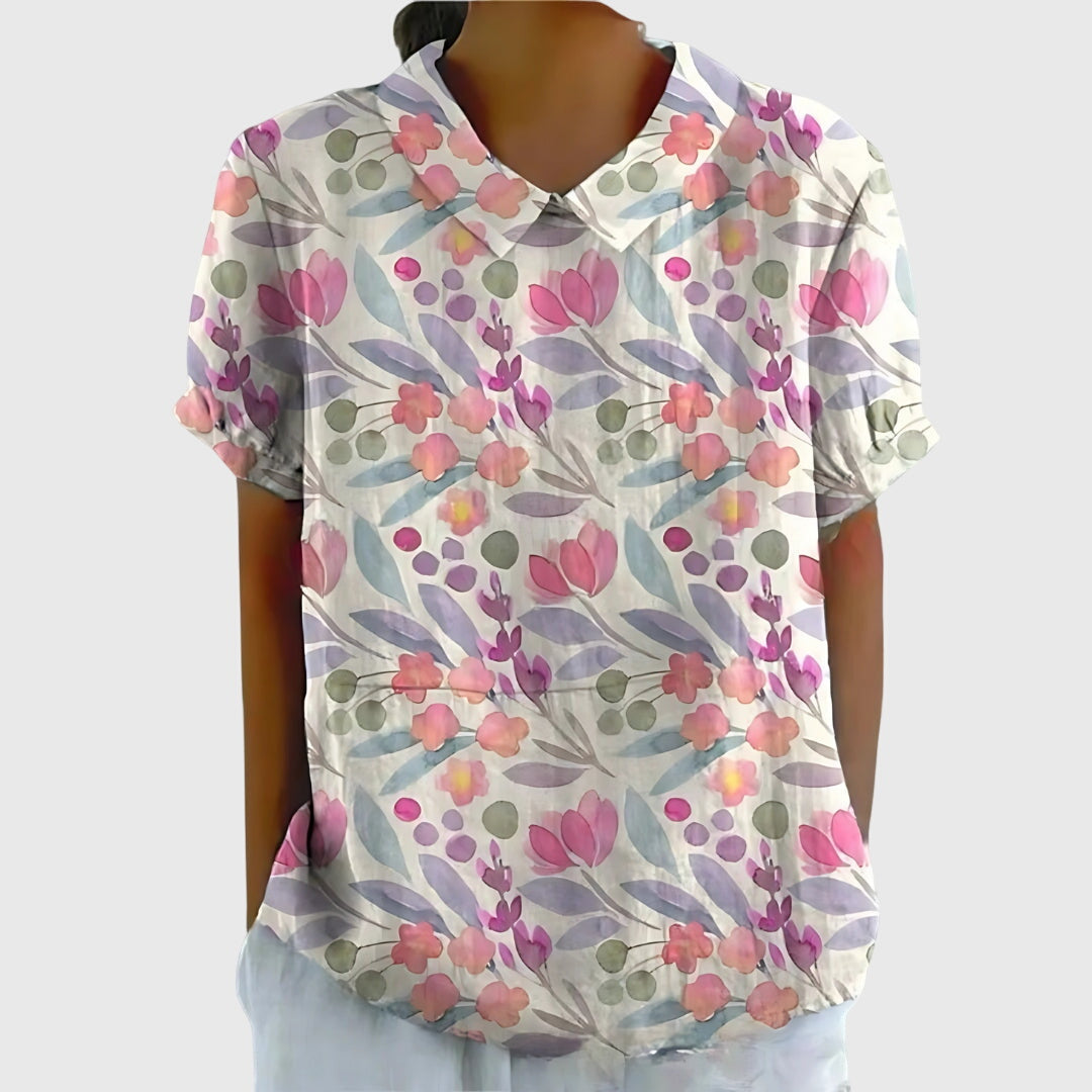Jenna | Women's Floral Blouse