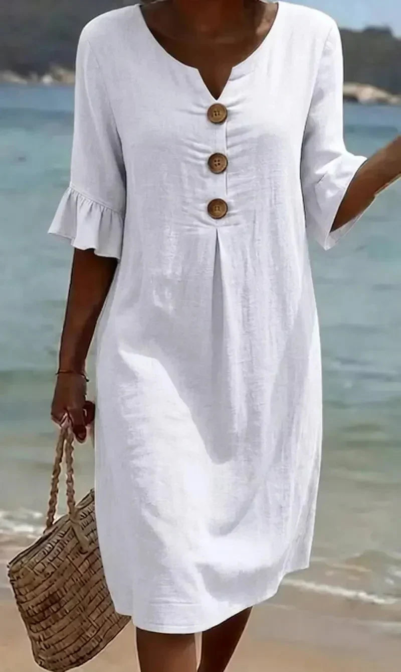 Radmila™ | Long Sleeve Textured Dress