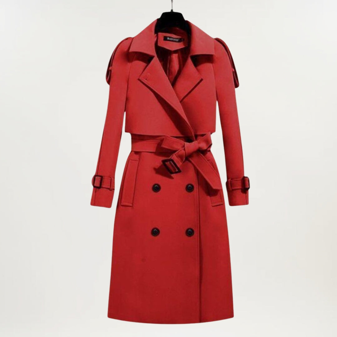 Ashly | Women's Extended Length Trench Coat