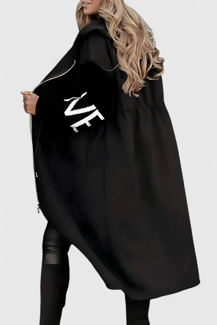 Vaye | Women's Elegant Hooded Coat