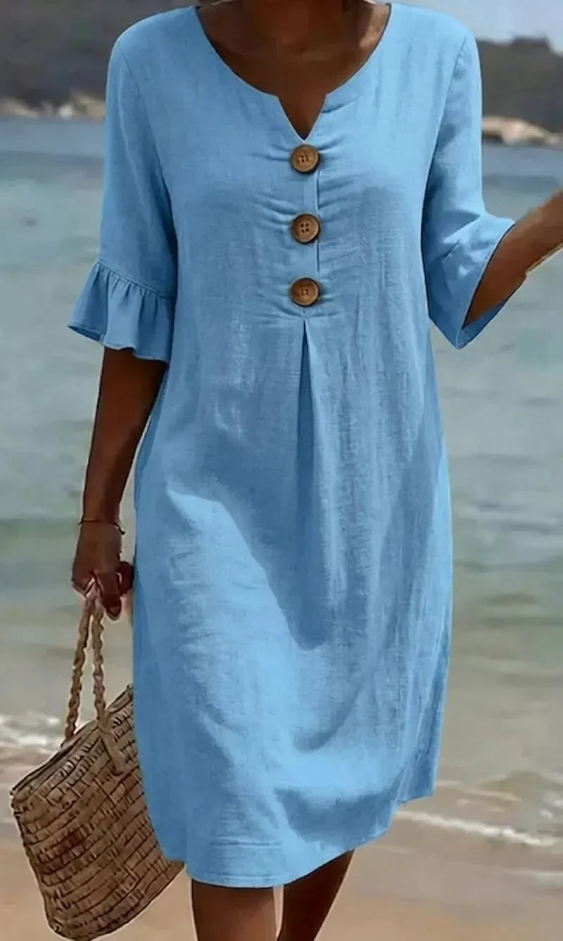 Radmila™ | Long Sleeve Textured Dress