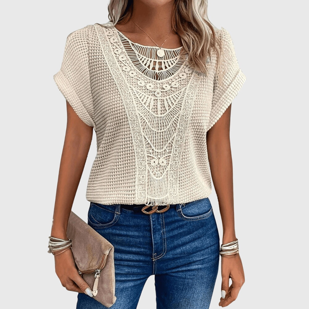 Pearl | Women's Elegant Ibiza Style Blouse