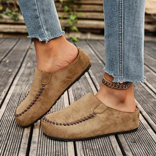 Arabella – Vintage Orthopaedic Leather Mules