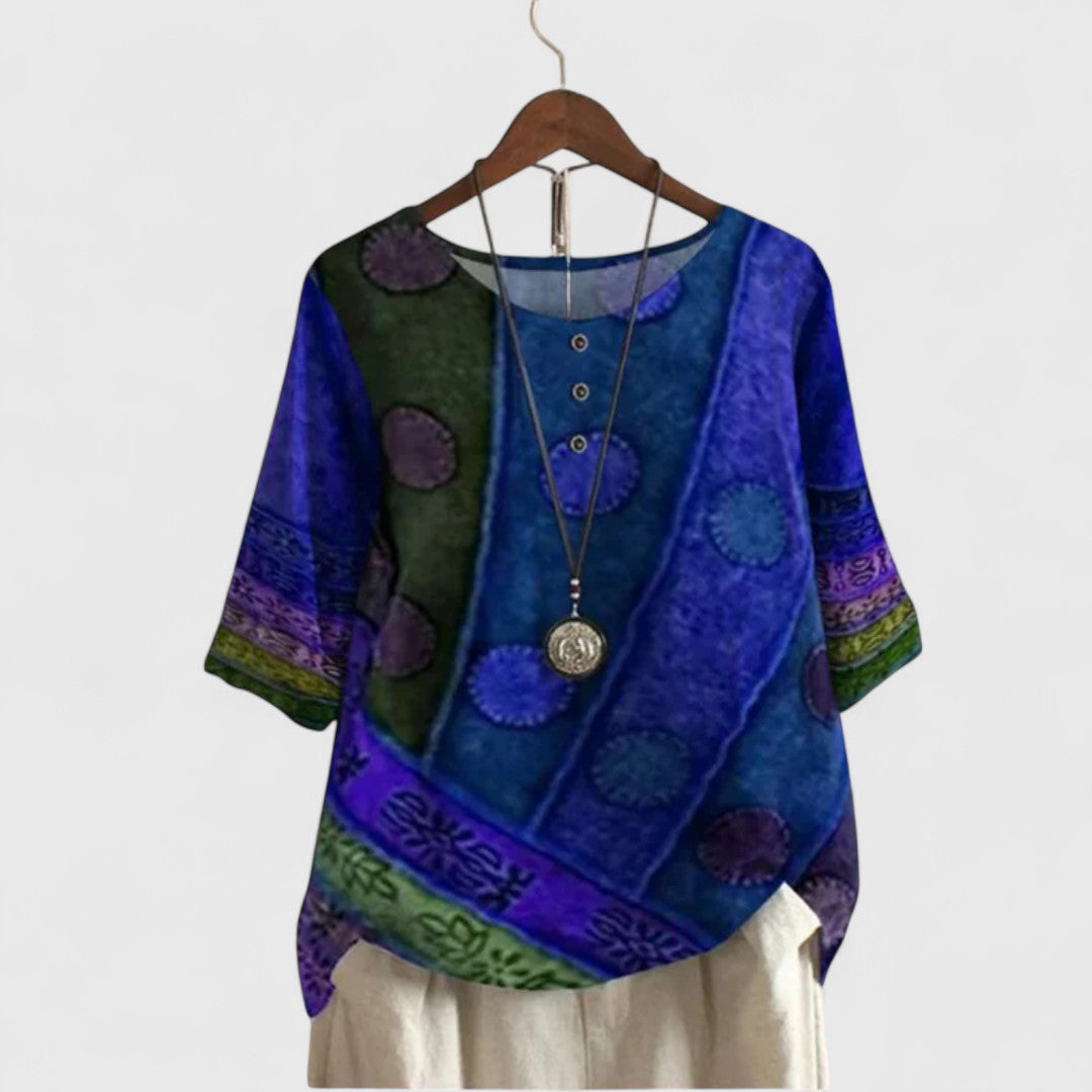 Auralie | Women's Elegant Boho Top