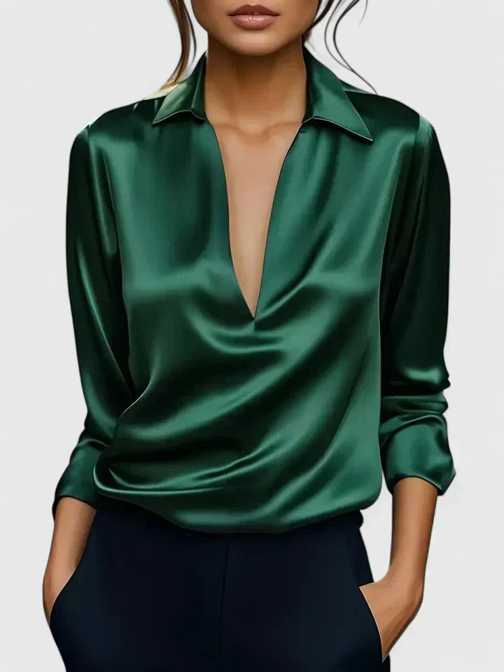 Calvina | Women's Sophisticated Blouse