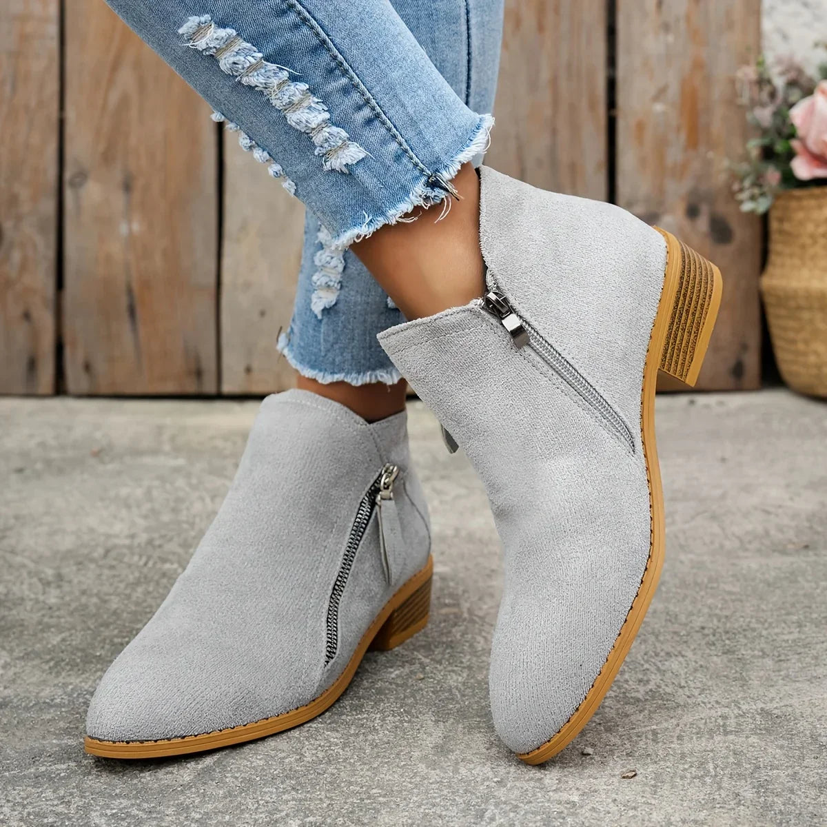 Azeya - Premium Leather Orthopedic Boots