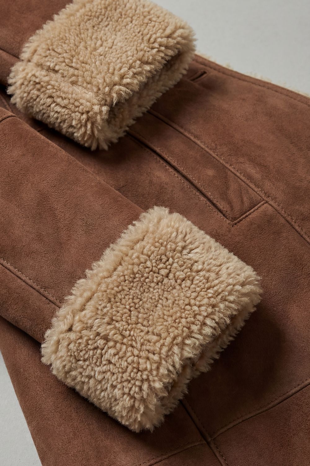 Selvion | Women's Shearling-lined Silhouette Long Winter Coat