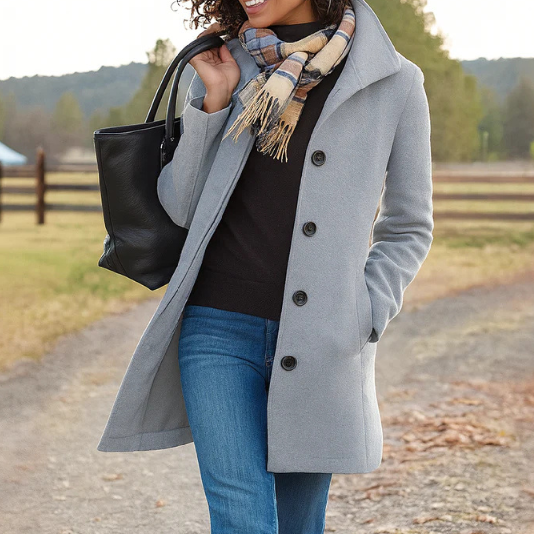 Lyzia – Classic Coat for Chilly Days