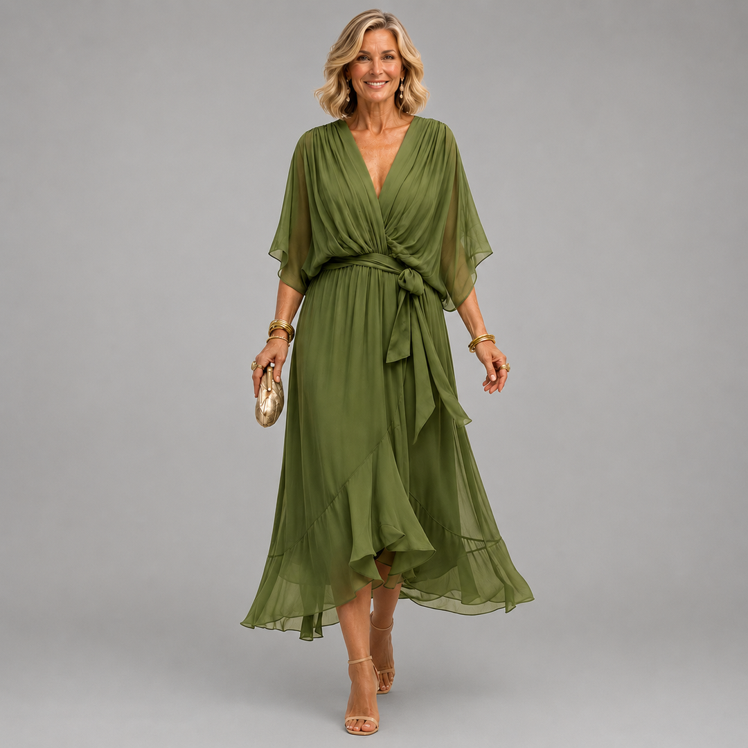 Monica | V-Neck Dress Design