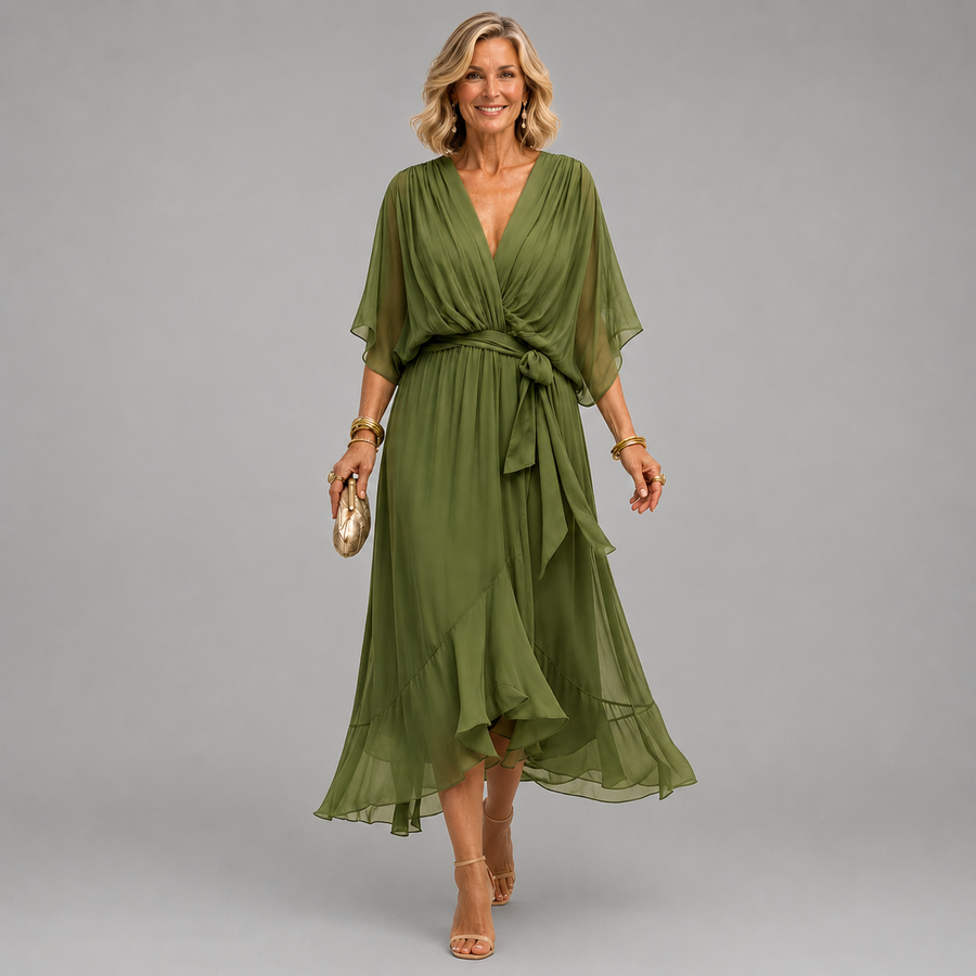Monica | V-Neck Dress Design