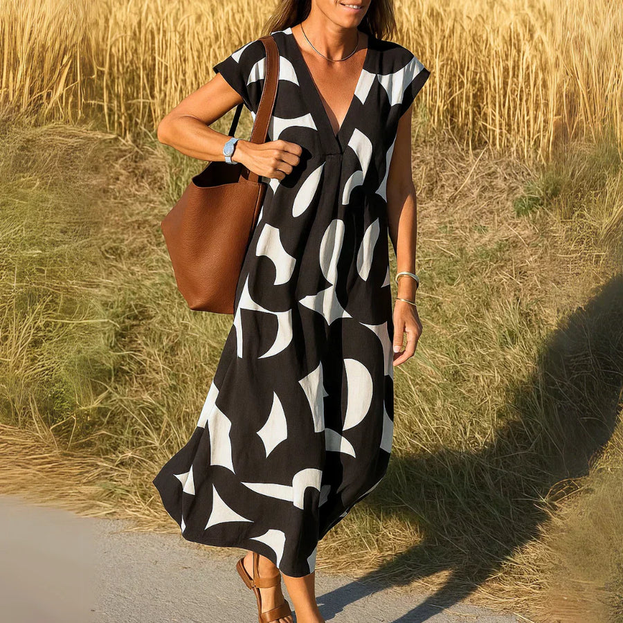 Tatiana™ | Maxi Dress with Cutwork Details