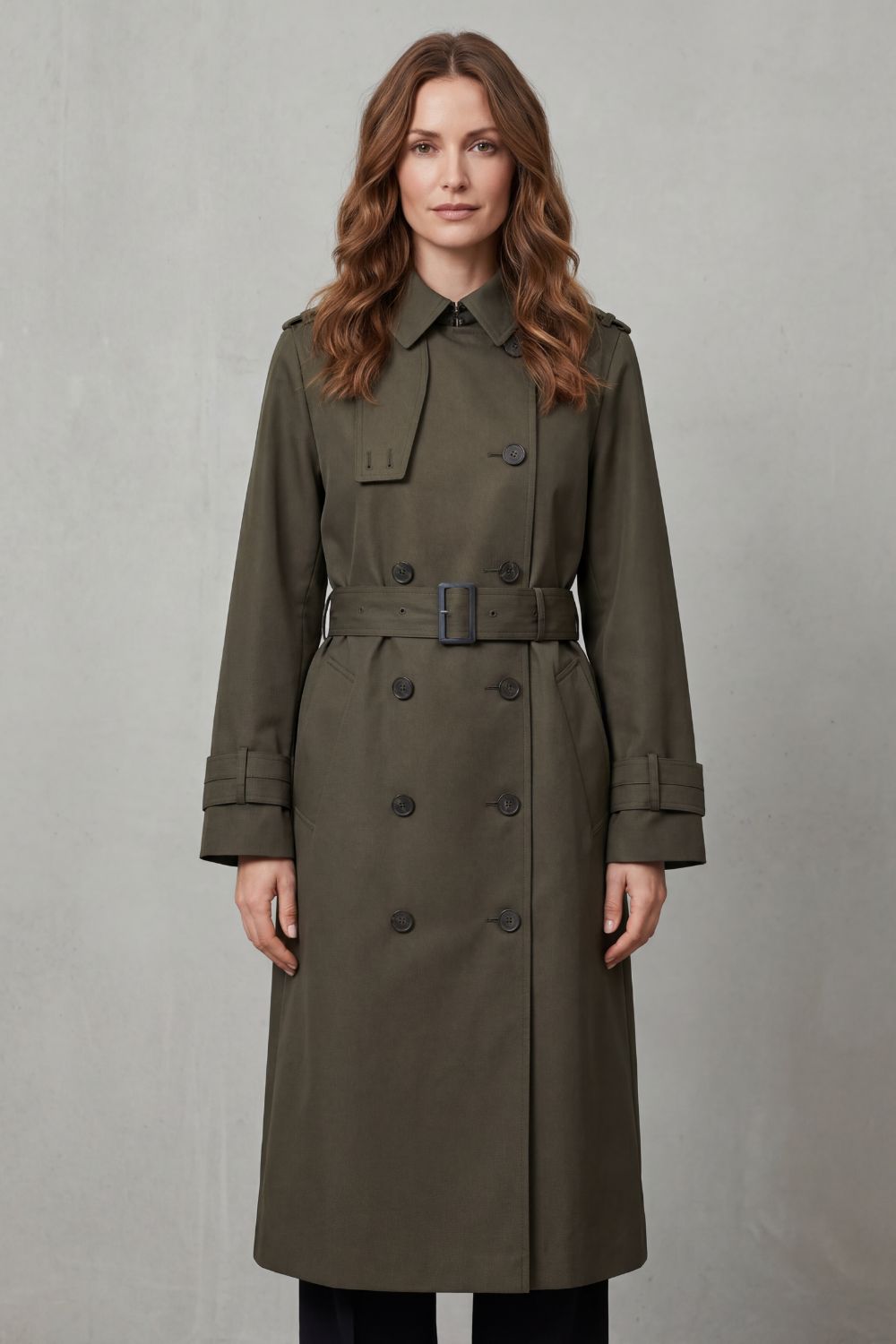 Sorellia | Women's Classic Cut Double-breasted Trench Coat