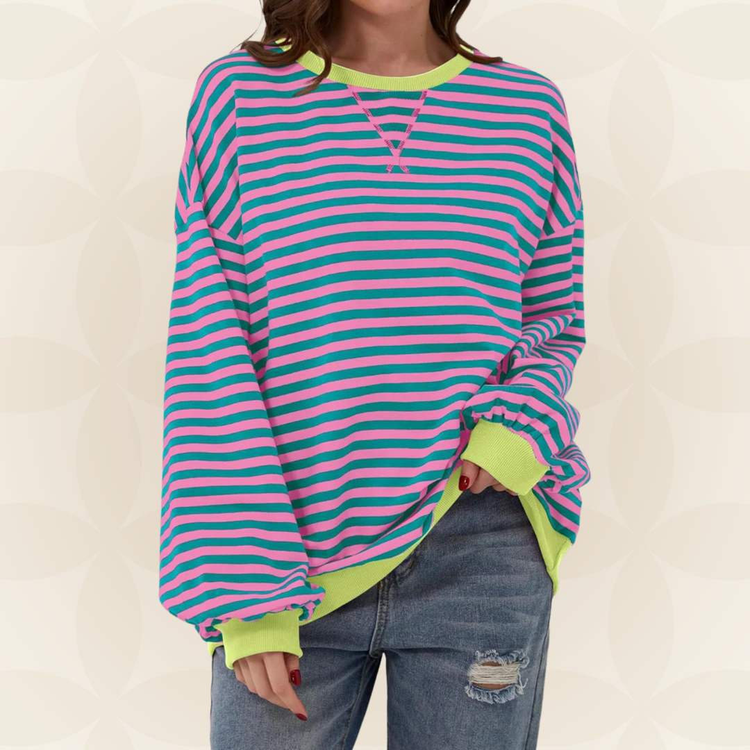 Denise - Casual Striped Jumper
