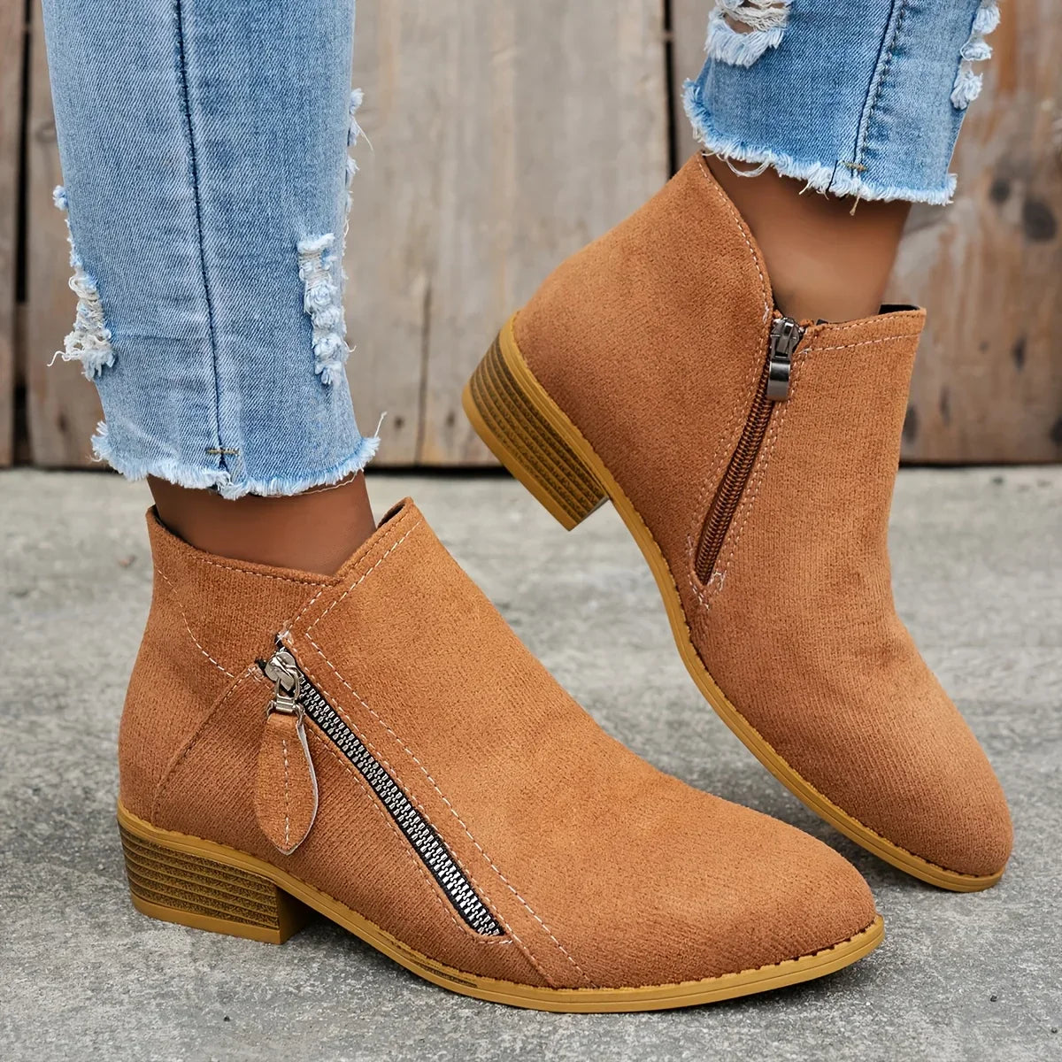 Azeya - Premium Leather Orthopedic Boots