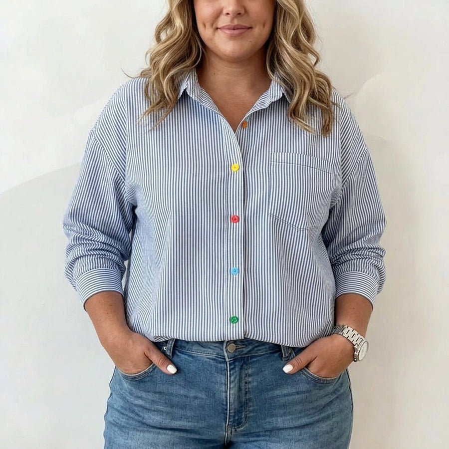 Elizabeth | Casual Striped Shirt
