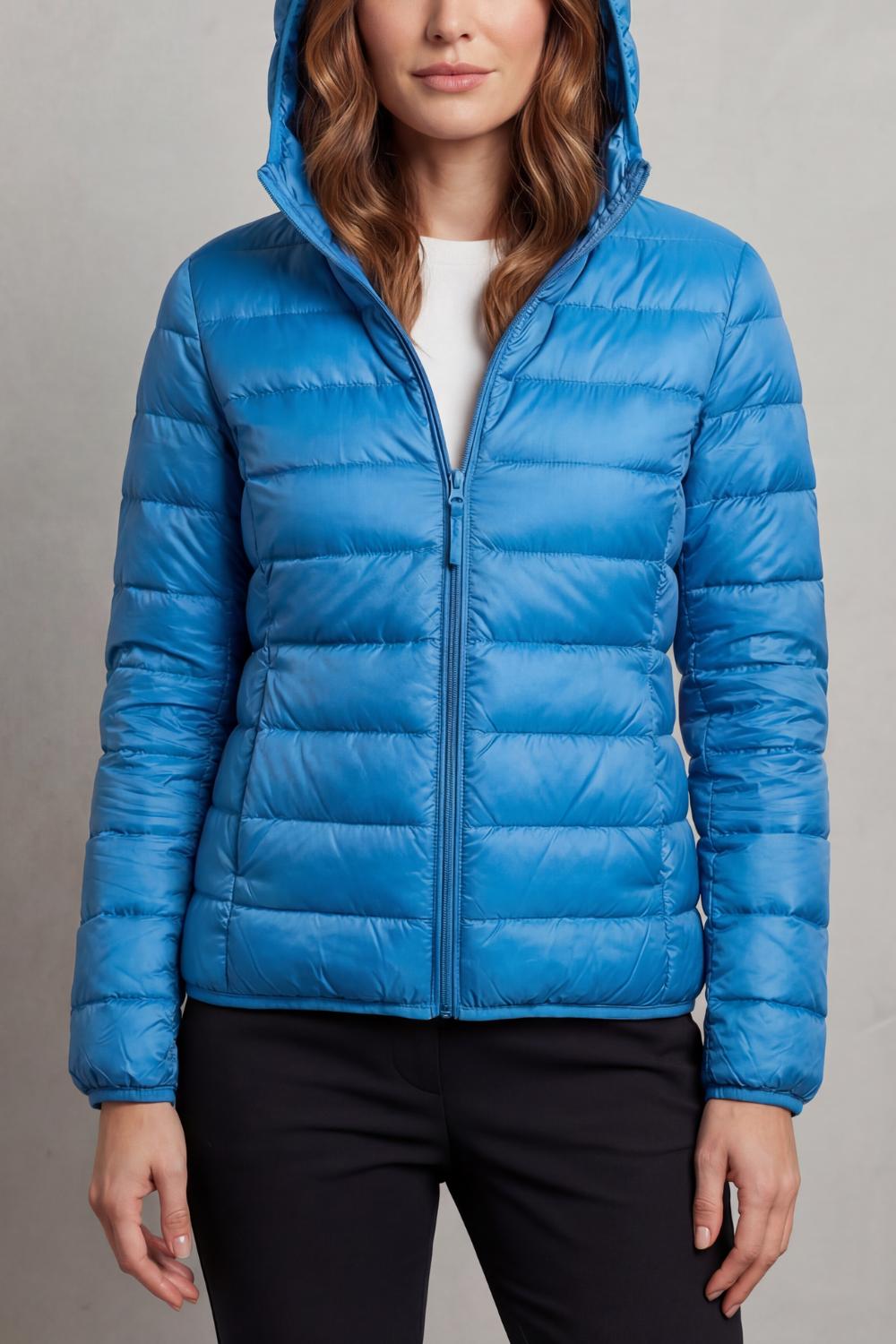 Aela | Women's Ultra Light Packable Hooded Puffer Jacket