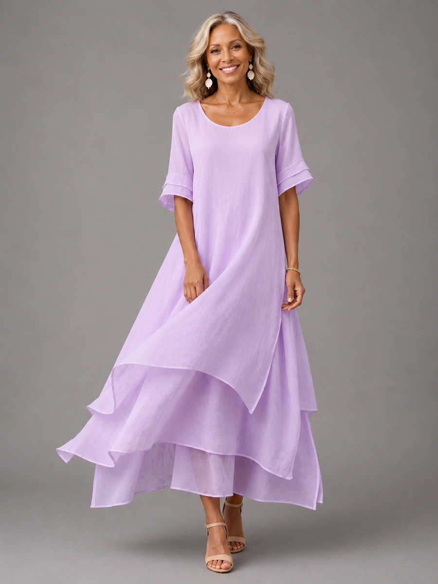 Liora™ | Elegant Flow Maxi Dress
