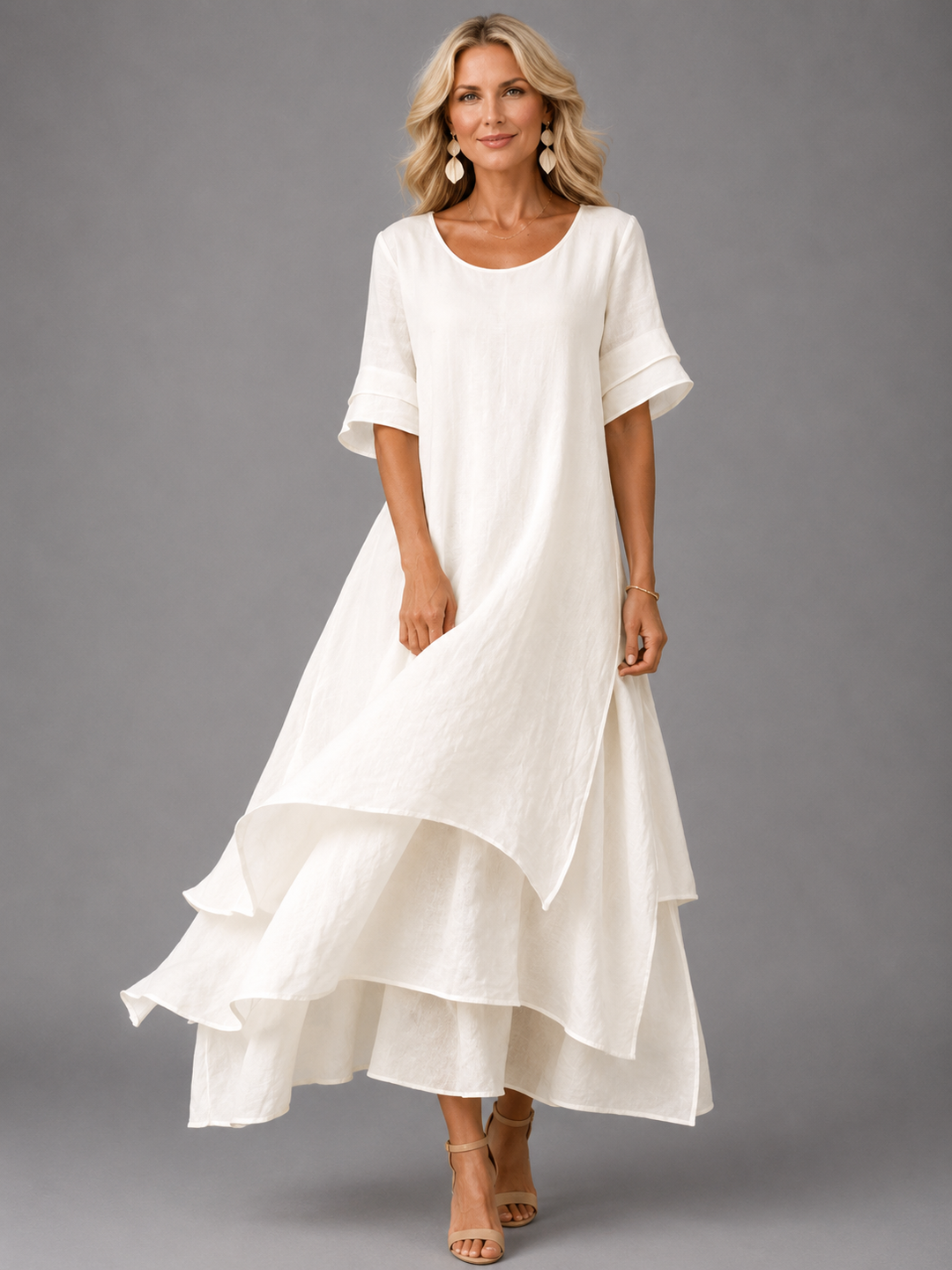 Liora™ | Elegant Flow Maxi Dress