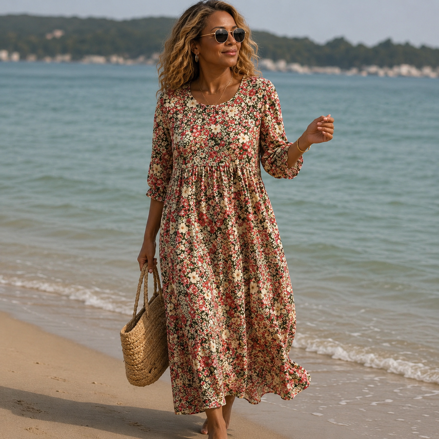 Garden midi dress