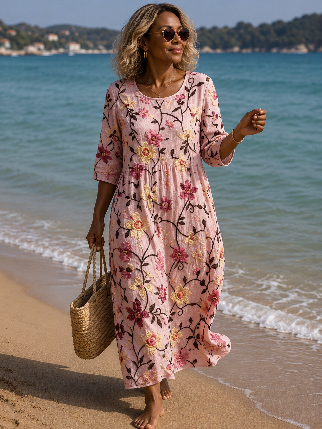 Garden midi dress