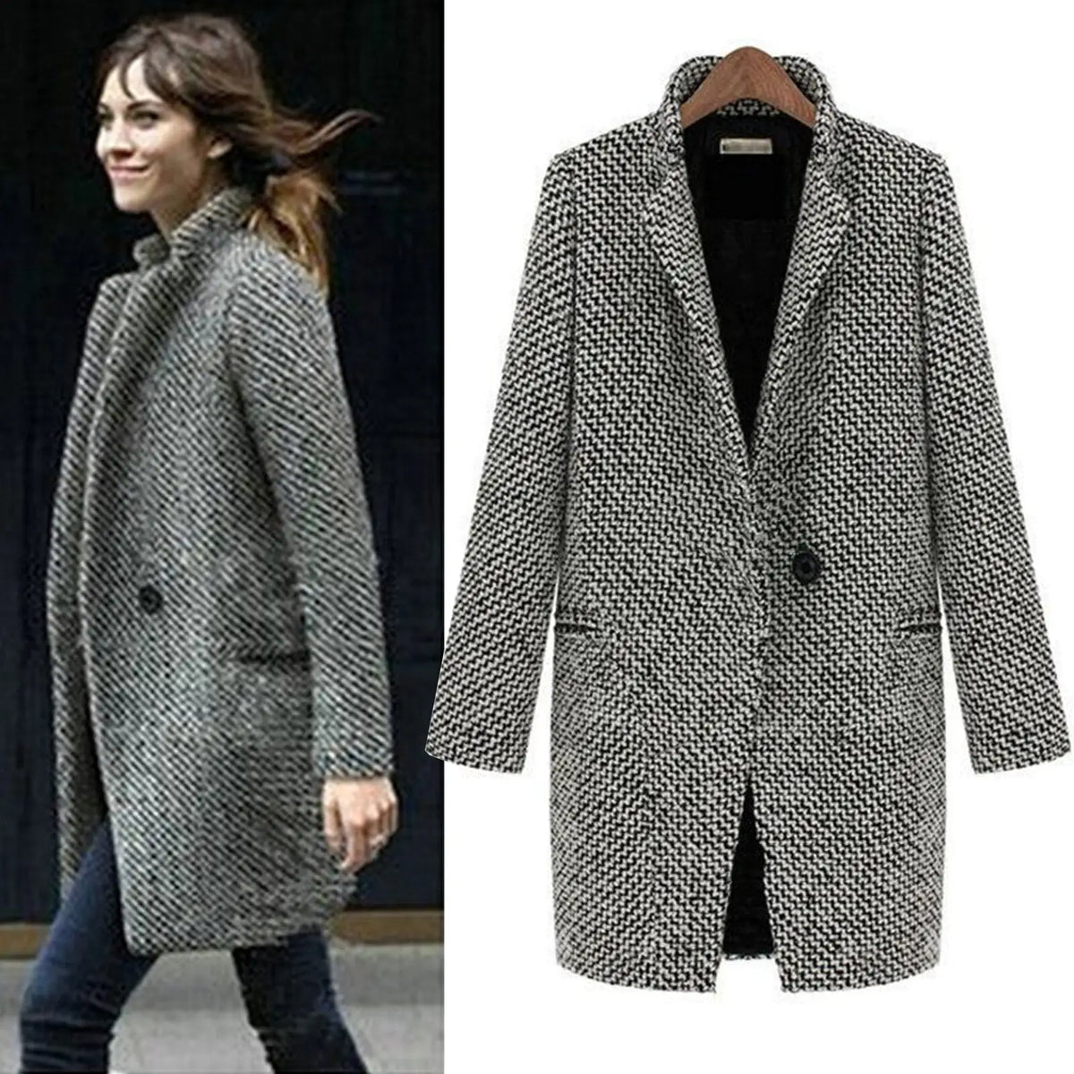 Vivienne | Women's Elegant Long Winter Coat