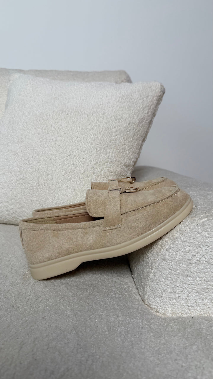 Suzie | Walkers Beige Loafer