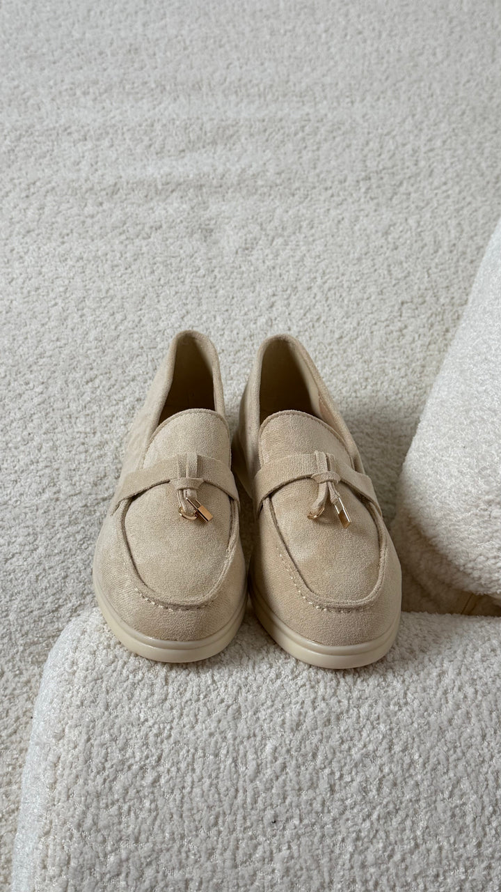 Suzie | Walkers Beige Loafer