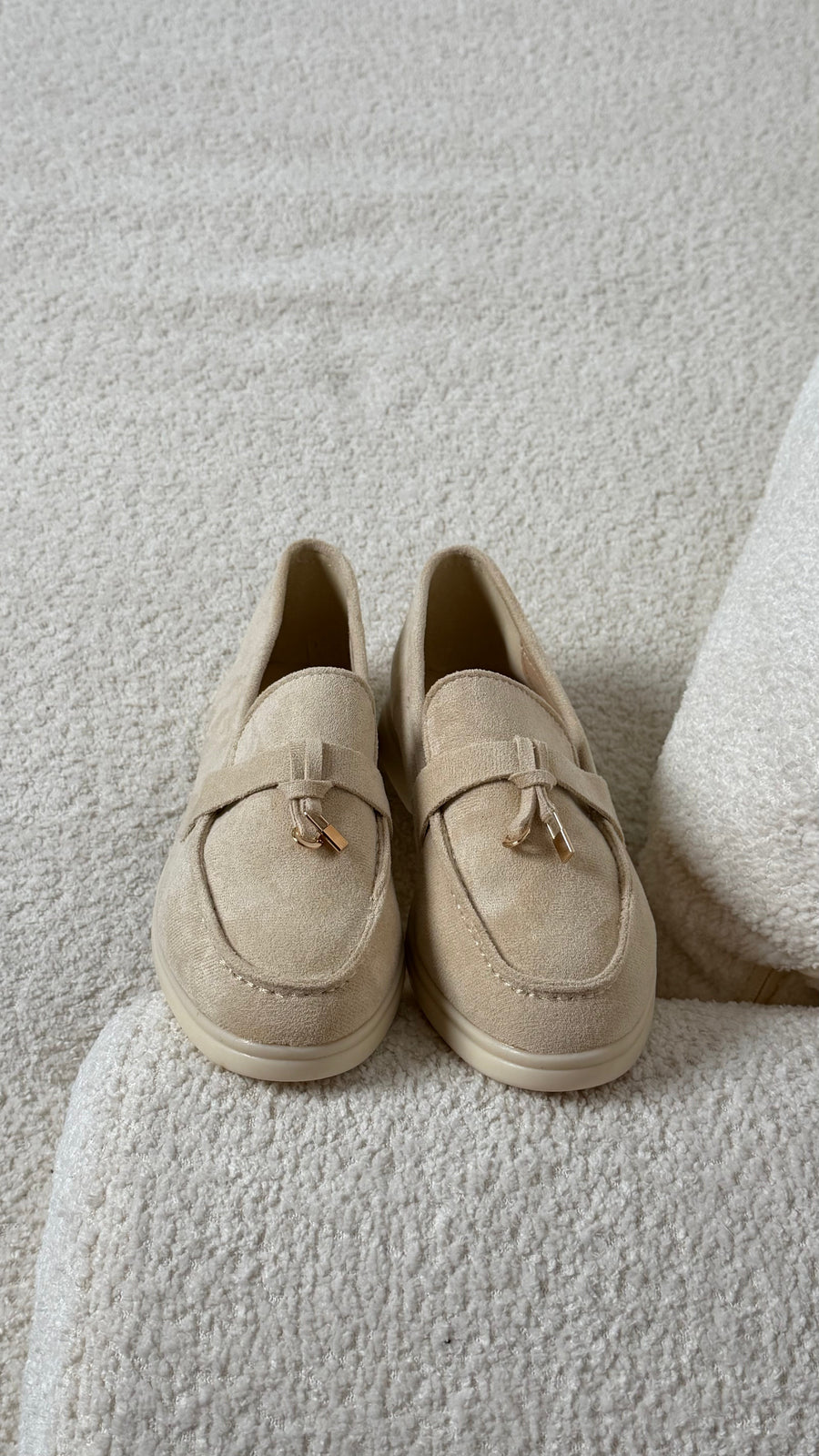 Suzie | Walkers Beige Loafer