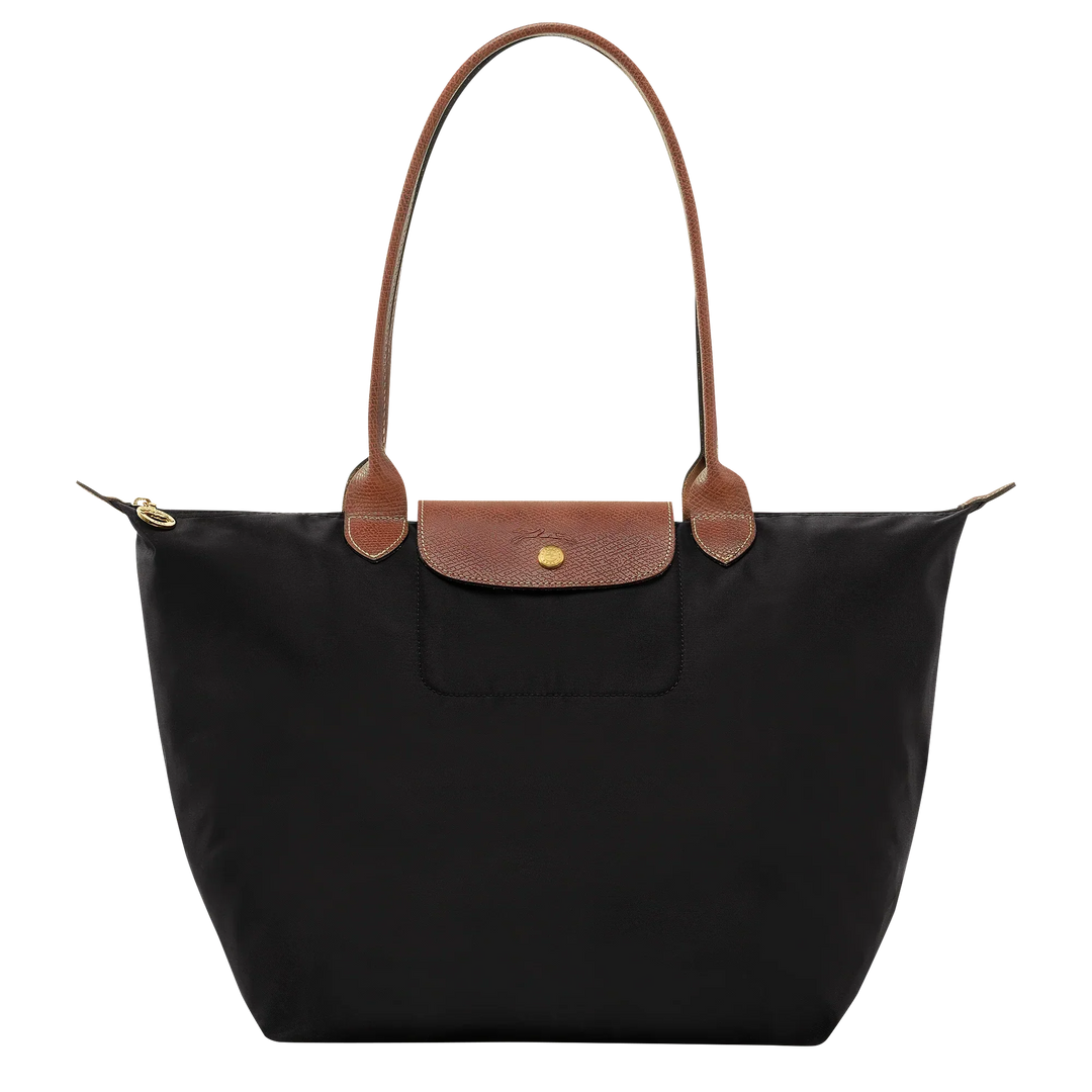 Luxury Oversized Black Handbag