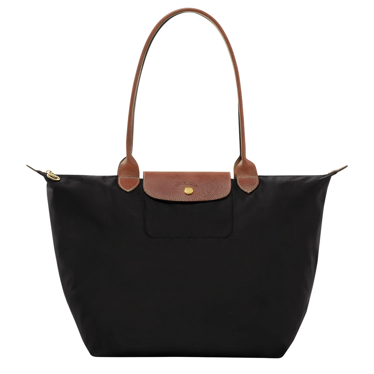 Luxury Oversized Black Handbag