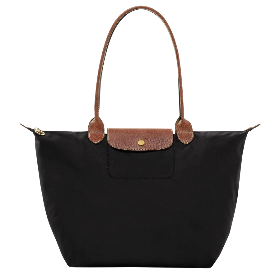 Luxury Oversized Black Handbag