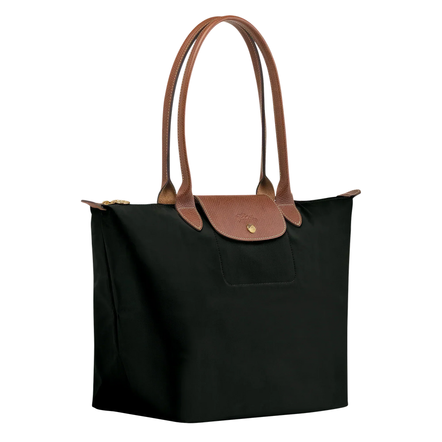 Luxury Oversized Black Handbag