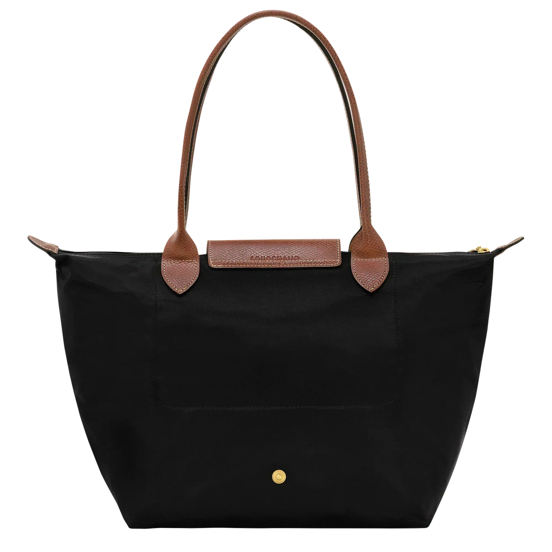 Compact Black Foldable Shopping Bag