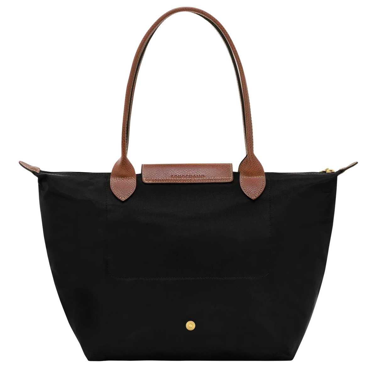 Compact Black Foldable Shopping Bag