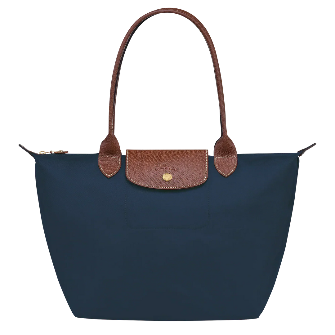 Navy Blue Foldable Shopping Bag