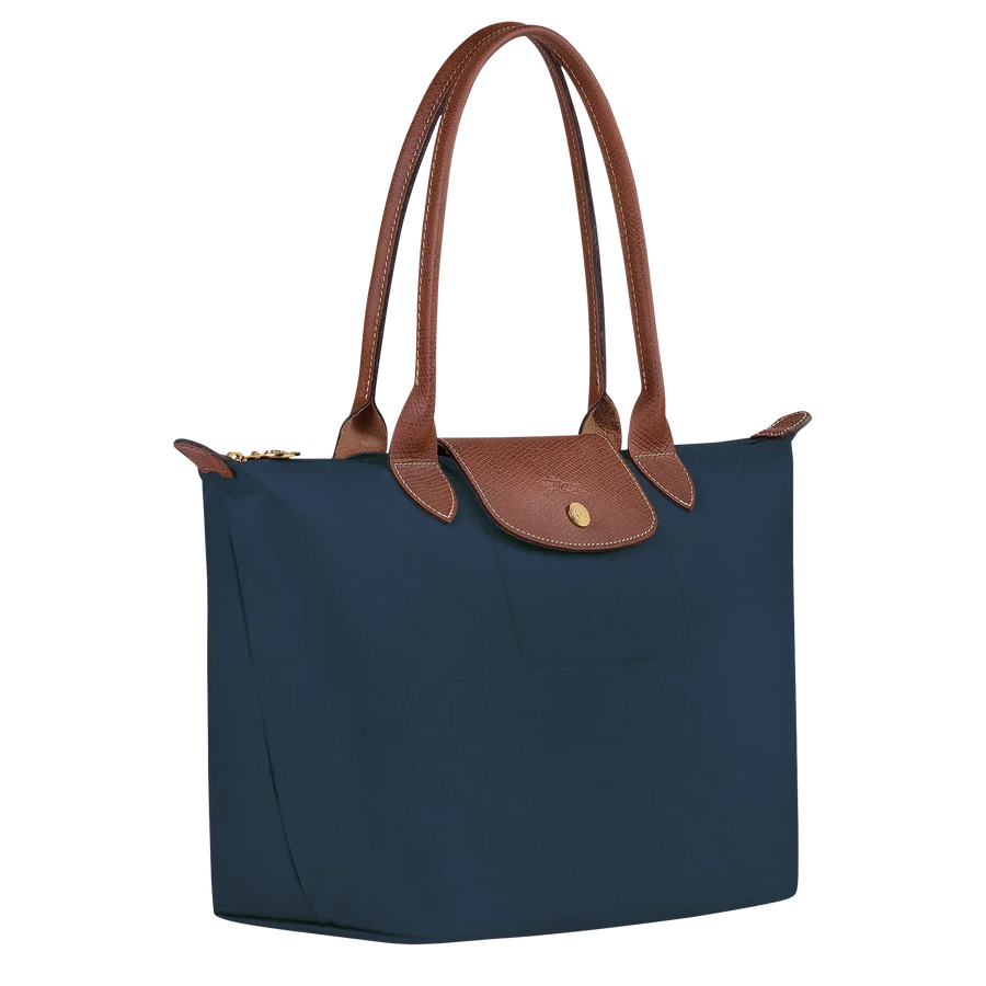 Navy Blue Foldable Shopping Bag
