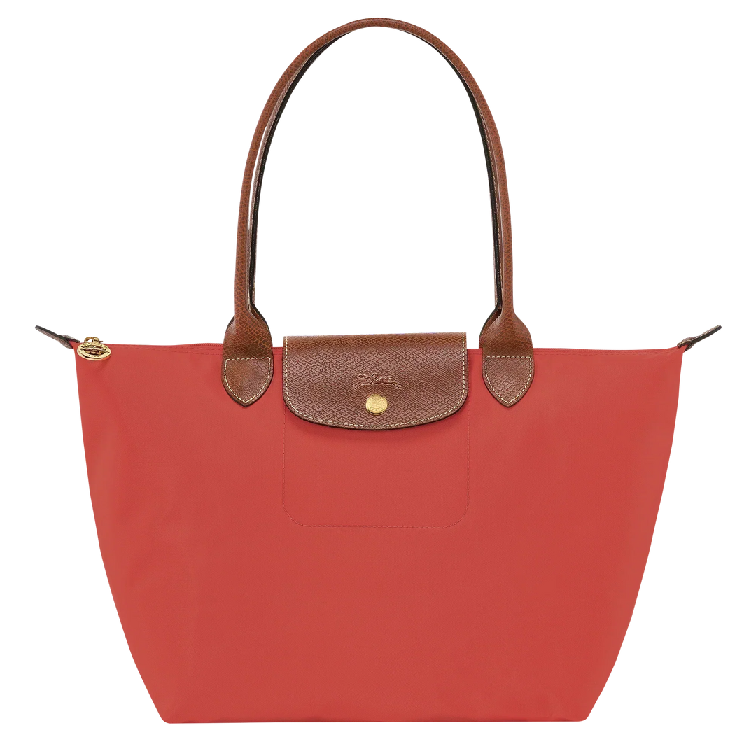 Tomato Red Foldable Shopping Bag