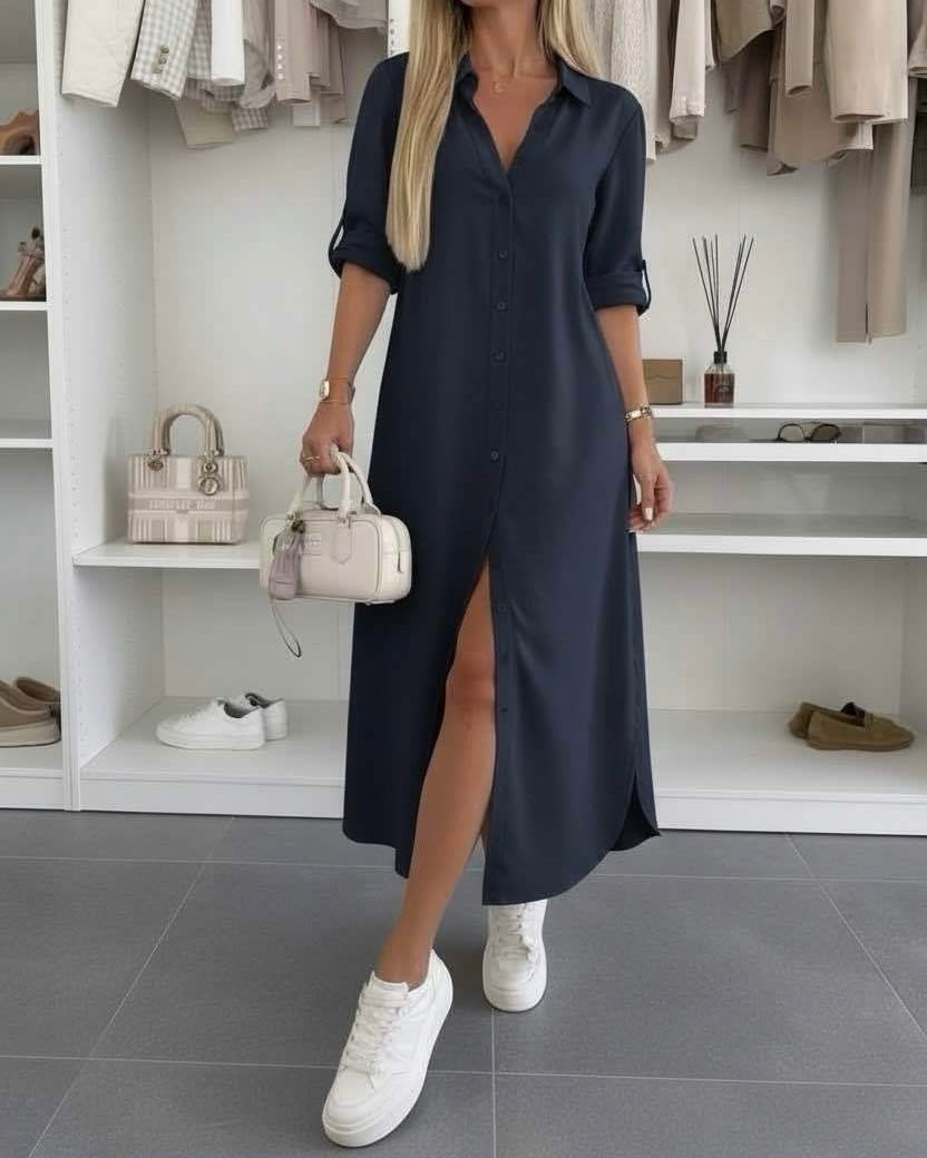 Jenna | Oversized Shirt Dress