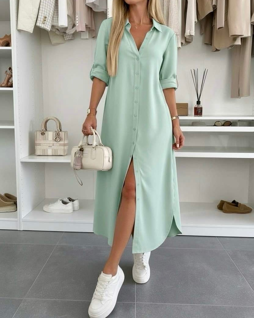 Jenna | Oversized Shirt Dress