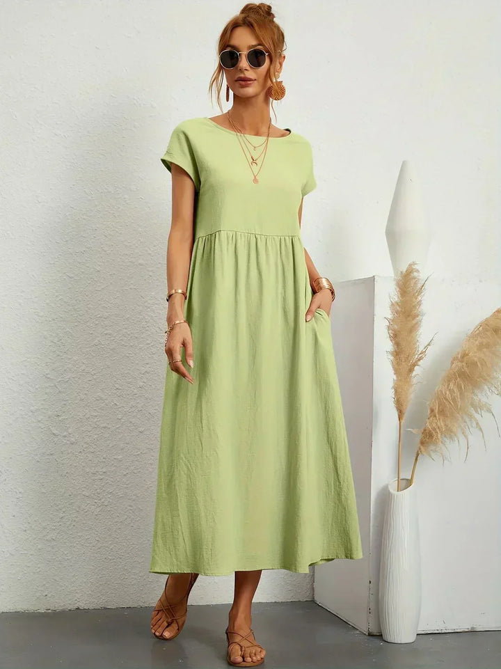 Ursina™ | Elegant Midi Dress