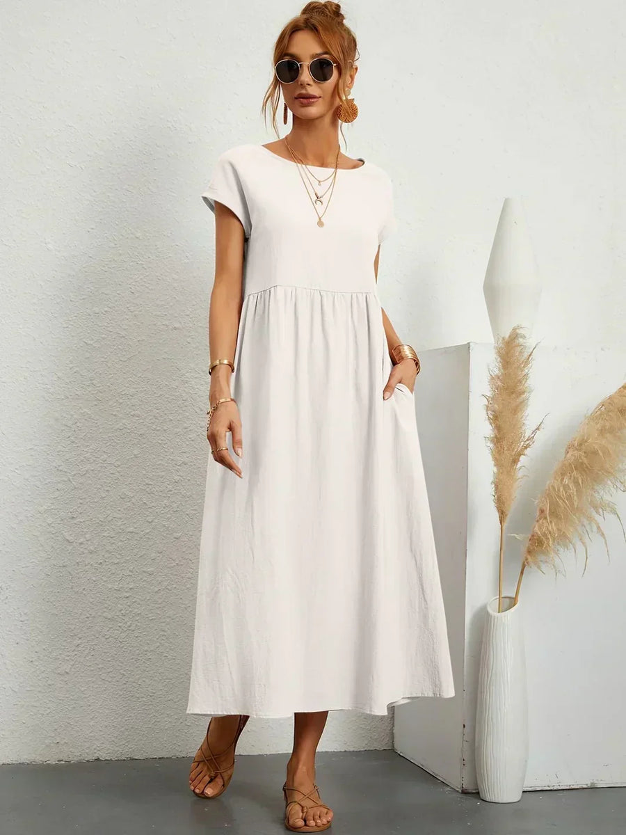 Ursina™ | Elegant Midi Dress