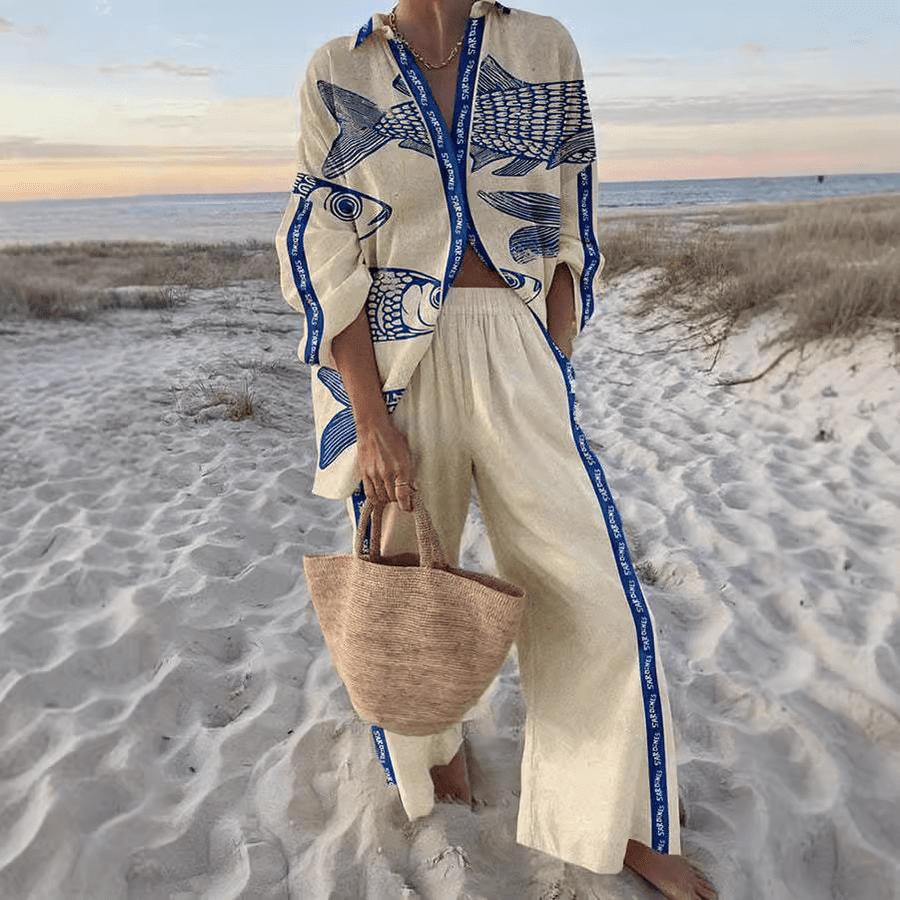 Ivey™ | Summer Linen Co-Ord