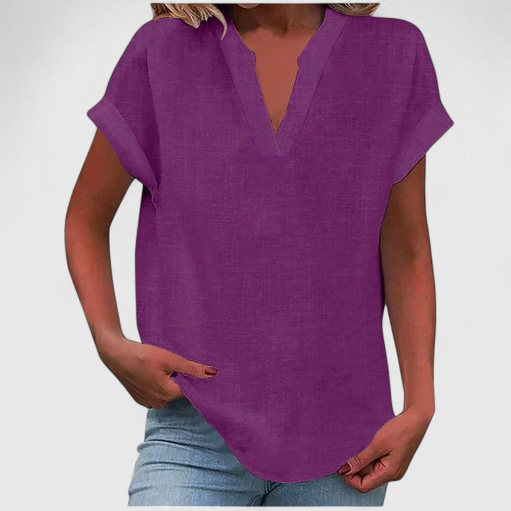Xavinah | Women's Comfortable V-Neck Blouse