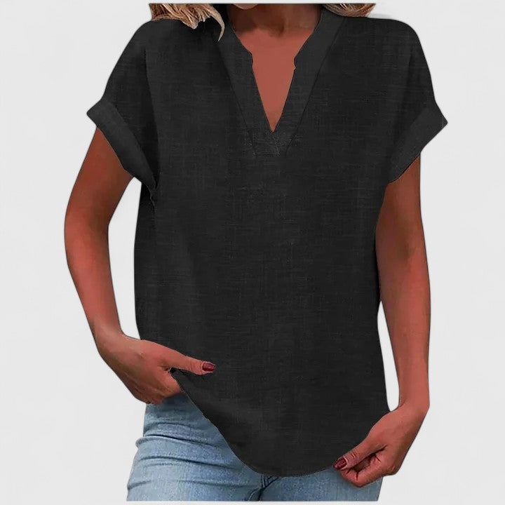 Xavinah | Women's Comfortable V-Neck Blouse