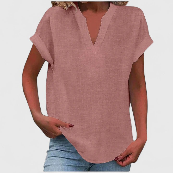 Xavinah | Women's Comfortable V-Neck Blouse