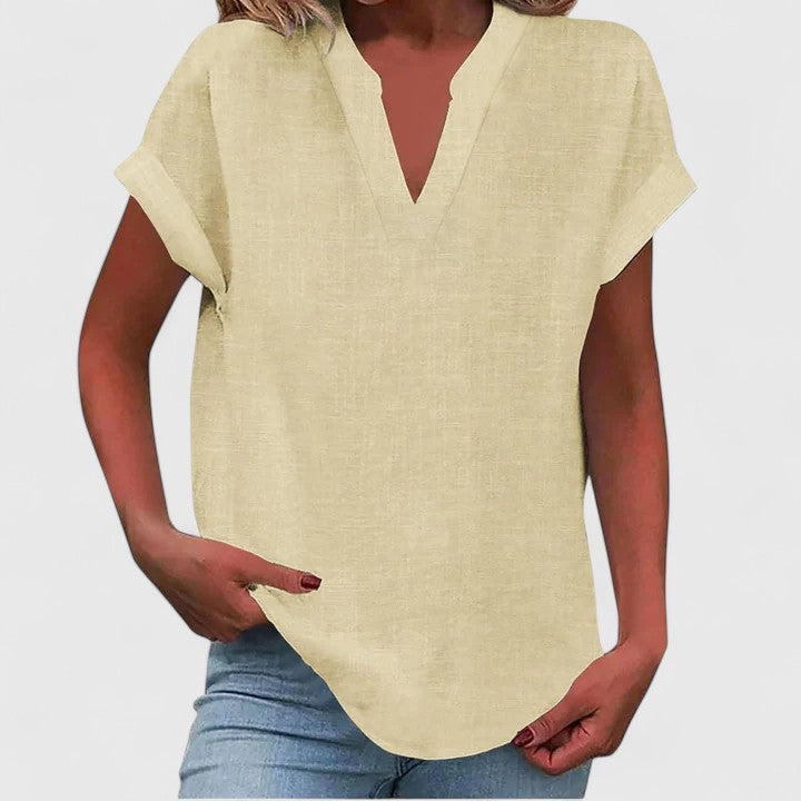 Xavinah | Women's Comfortable V-Neck Blouse